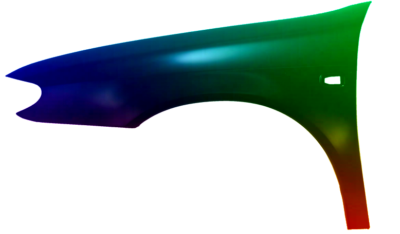 Kotflügel Links Citroen Xsara (N0/N1/N2) 1997-2000 Lackiert In Wunschfarbe
