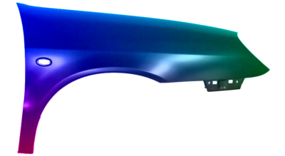 Kotflügel Rechts Citroen Xsara (N0/N1/N2) 2000-2005 Lackiert In Wunschfarbe