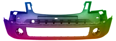 Für Citroen C2 (JM) 2003-2008 Stoßstange Vorne lackiert in Wunschfarbe