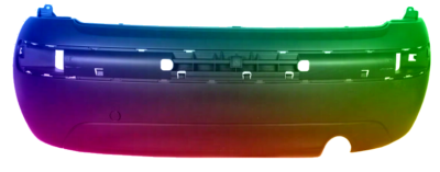 Für Citroen C3 (FC) 2002-2005 Stoßstange Hinten Lackiert In Wunschfarbe