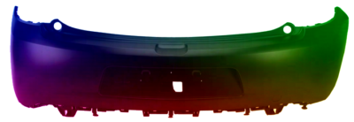 Für Citroen C3 2010-2016 Stoßstange Hinten Lackiert In Wunschfarbe