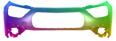 Für Citroen C3 Ab 2020 Stoßstange Vorne lackiert in Wunschfarbe