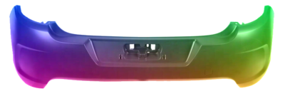 Für Citroen C4 (B7) Ab 2010 Stoßstange Hinten Lackiert In Wunschfarbe