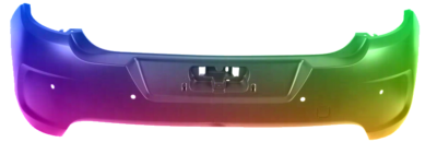 Für Citroen C4 (B7) Ab 2010 PDC Stoßstange Hinten Lackiert In Wunschfarbe