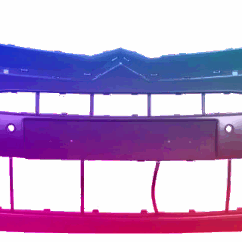 Für Citroen C4 Picasso (UA/UD) 2006-2013 PDC SR Stoßstange Vorne lackiert in Wunschfarbe