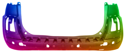 Für Citroen C4 Picasso (UA/UD) 2006-2013 Stoßstange Hinten Lackiert In Wunschfarbe