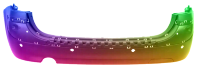 Für Citroen Xsara Picasso (N68) 1999-2010 PDC Stoßstange Hinten Lackiert In Wunschfarbe