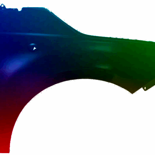 Kotflügel Rechts Fiat 500 (312) 2007-2015 Lackiert In Wunschfarbe