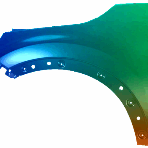 Kotflügel Links Fiat 500X Ab 2015 Lackiert In Wunschfarbe