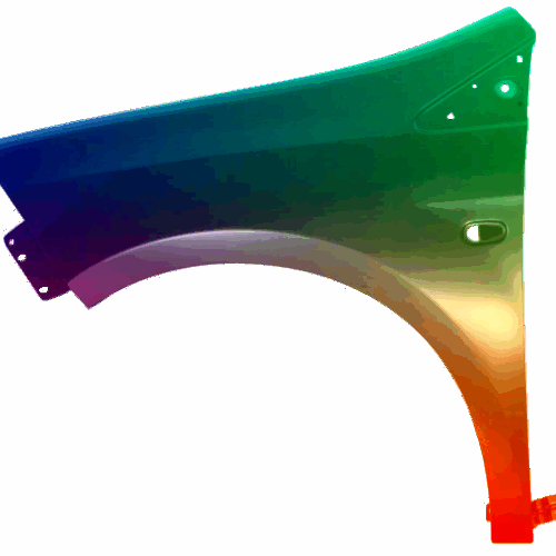 Kotflügel Links Fiat Bravo/Brava (198) 2007-2014 Lackiert In Wunschfarbe