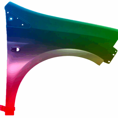 Kotflügel Rechts Fiat Bravo/Brava (198) 2007-2014 Lackiert In Wunschfarbe