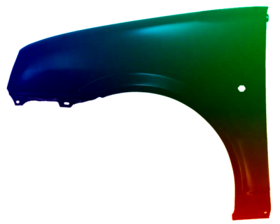 Kotflügel Links Fiat Cinquecento (170) 1991-1998 Lackiert In Wunschfarbe