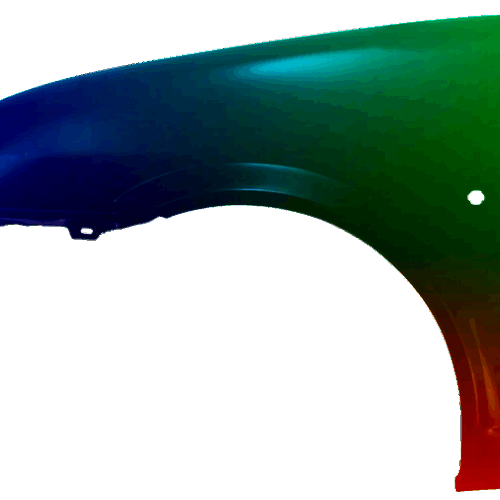 Kotflügel Links Fiat Cinquecento (170) 1991-1998 Lackiert In Wunschfarbe