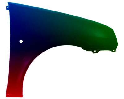 Kotflügel Rechts Fiat Cinquecento (170) 1991-1998 Lackiert In Wunschfarbe