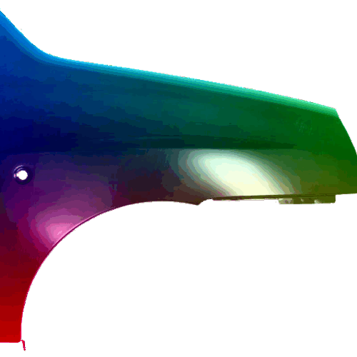 Kotflügel Rechts Fiat Doblo (119/223) 2001-2005 Lackiert In Wunschfarbe