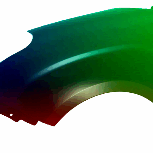 Kotflügel Links Fiat Doblo (152/263) 2010-2014 Lackiert In Wunschfarbe