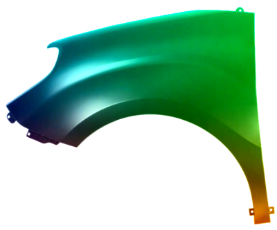 Kotflügel Links Fiat Doblo (263) Ab 2015 Lackiert In Wunschfarbe