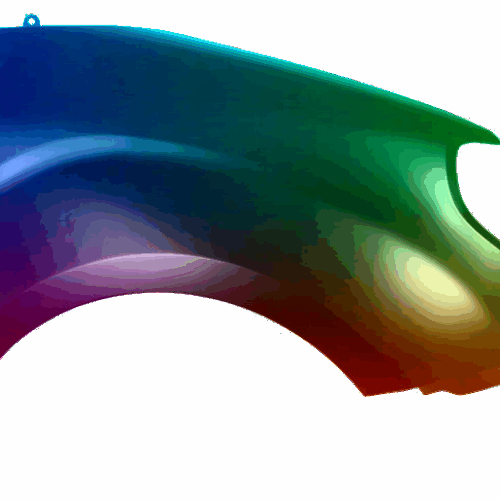 Kotflügel Rechts Fiat Doblo (263) Ab 2015 Lackiert In Wunschfarbe