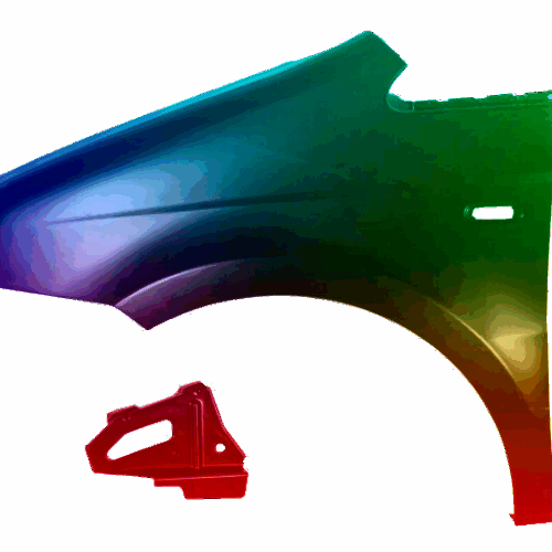 Kotflügel Links Fiat Idea (350) 2004-2011 Lackiert In Wunschfarbe