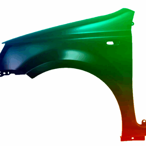 Kotflügel Links Fiat Panda (169) 2003-2012 Lackiert In Wunschfarbe
