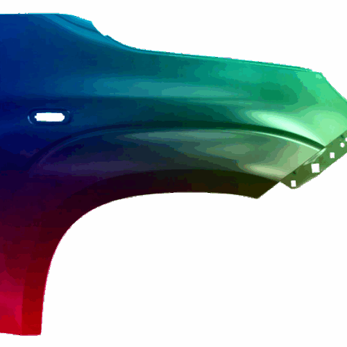 Kotflügel Rechts Fiat Panda (319) Ab 2012 Lackiert In Wunschfarbe
