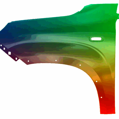 Kotflügel Links Fiat Panda (319) Ab 2012 Lackiert In Wunschfarbe