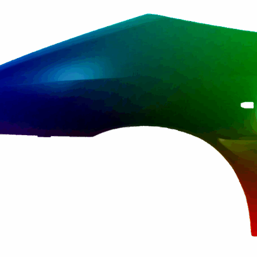 Kotflügel Links Fiat Scudo (220) 1995-2003 Lackiert In Wunschfarbe