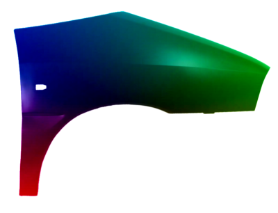 Kotflügel Rechts Fiat Scudo (220) 1995-2003 Lackiert In Wunschfarbe