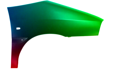 Kotflügel Rechts Fiat Scudo (220) 2004-2007 Lackiert In Wunschfarbe