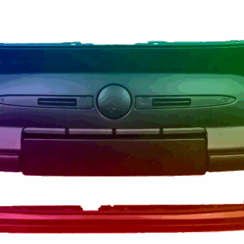 Für Fiat 500 (312) 2007-2015 Stoßstange Vorne lackiert in Wunschfarbe