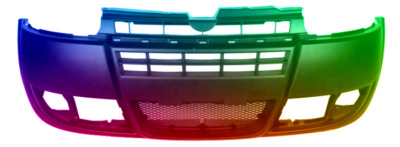 Für Fiat Doblo (119/223) 2006-2010 Stoßstange Vorne lackiert in Wunschfarbe