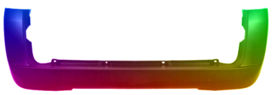 Für Fiat Fiorino/Qubo Ab 2007 Stoßstange Hinten Lackiert In Wunschfarbe