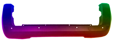 Für Fiat Fiorino/Qubo Ab 2007 PDC Stoßstange Hinten Lackiert In Wunschfarbe