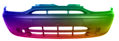 Für Fiat Siena/Palio Kombi (178) 1997-2001 Stoßstange Vorne lackiert in Wunschfarbe