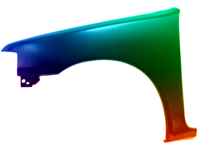 Kotflügel Links Peugeot 106 (1_) 1991-2003 Lackiert In Wunschfarbe