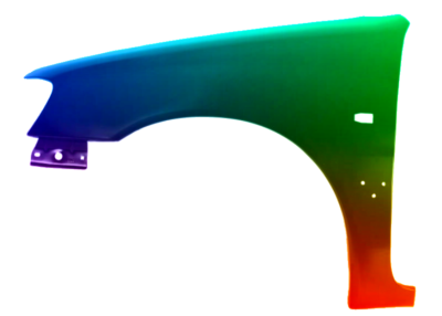 Kotflügel Links Peugeot 106 (1_) 1991-2003 Lackiert In Wunschfarbe
