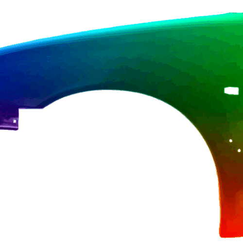 Kotflügel Links Peugeot 106 (1_) 1991-2003 Lackiert In Wunschfarbe