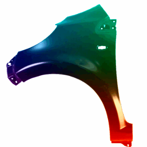 Kotflügel Links Peugeot 107 (P) 2005-2012 Lackiert In Wunschfarbe