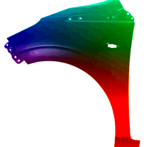 Kotflügel Links Peugeot 108 Ab 2014 Lackiert In Wunschfarbe