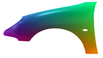 Kotflügel Links Peugeot 206 (2_) 1988-2009 Lackiert In Wunschfarbe