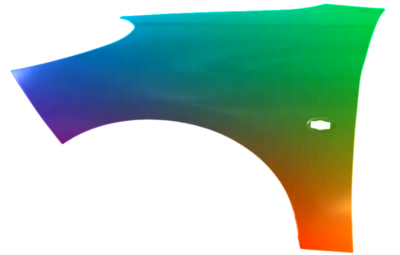 Kotflügel Links Peugeot 206+ (2_) Ab 2009 Lackiert In Wunschfarbe