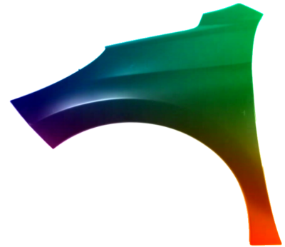 Kotflügel Links Peugeot 207 (W_) 2006-2013 Lackiert In Wunschfarbe