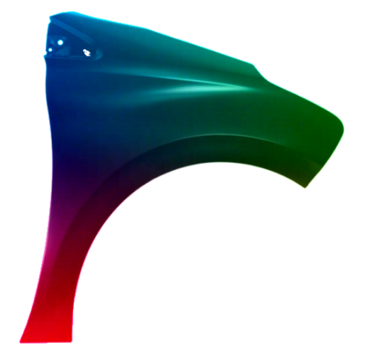 Kotflügel Rechts Peugeot 208 2012-2019 Lackiert In Wunschfarbe