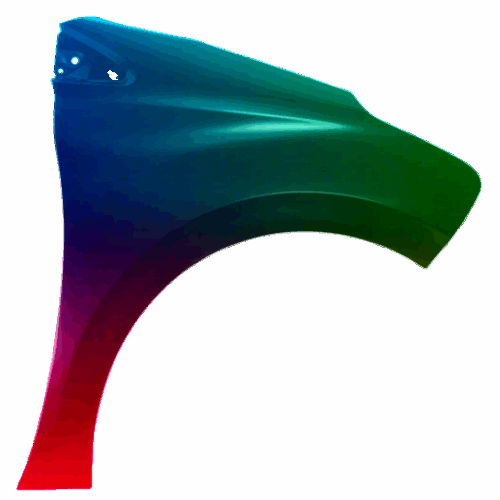 Kotflügel Rechts Peugeot 208 2012-2019 Lackiert In Wunschfarbe