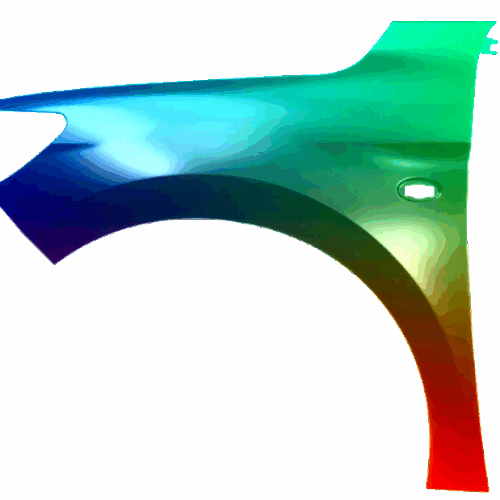 Kotflügel Links Peugeot 301 2013-2017 Lackiert In Wunschfarbe