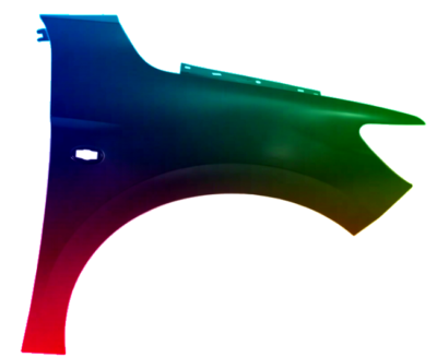 Kotflügel Rechts Peugeot 301 2013-2017 Lackiert In Wunschfarbe