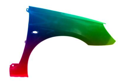 Kotflügel Rechts Peugeot 307 (3_) 2001-2005 Lackiert In Wunschfarbe