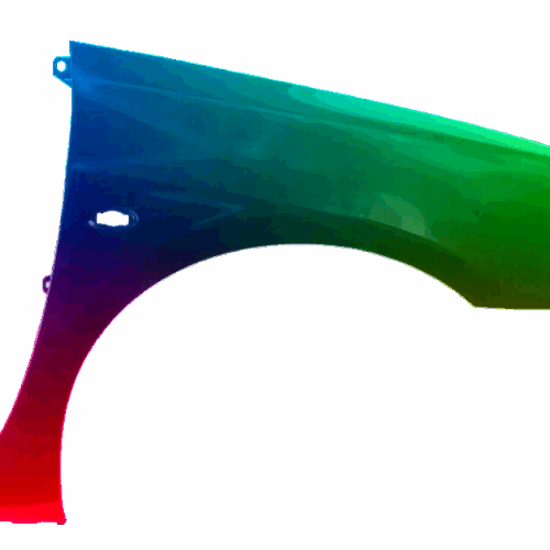Kotflügel Rechts Peugeot 307 (3_) 2001-2005 Lackiert In Wunschfarbe
