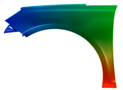 Kotflügel Links Peugeot 308 2013-2017 Lackiert In Wunschfarbe