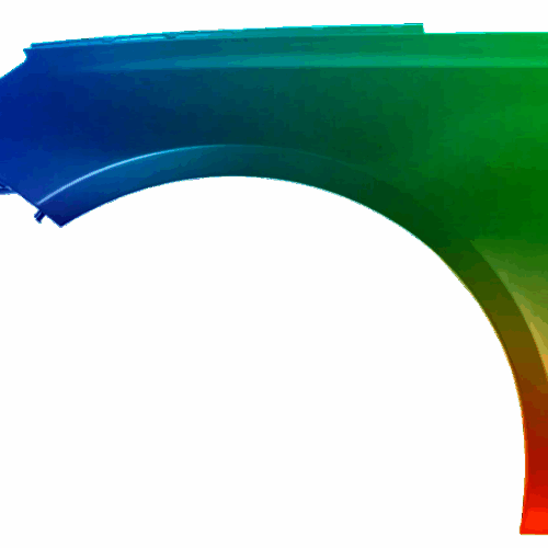 Kotflügel Links Peugeot 308 2017-2021 Lackiert In Wunschfarbe